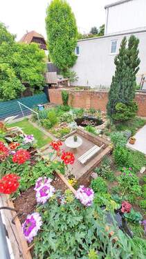 Wäscheplatz und Sitzmöglichkeit - 