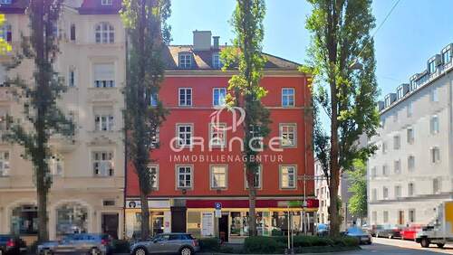 1 Frontansicht - 1 Zimmer Mehrfamilienhaus, Wohnhaus zum Kaufen in München