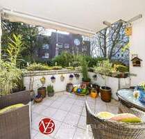 2-Zi.-Hochparterre-Wohnung mit Loggia, Einbauküche und Einzelgarage in Meerbusch-Büderich - Meerbusch / Büderich