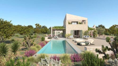 Finca - Grundstück mit großzügigem Finca-Projekt zwischen Manacor und Meer!