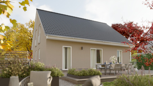 Ansicht Garten - 4 Zimmer Einfamilienhaus in Lemgo