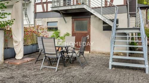 Terrasse 2 - 8 Zimmer Doppelhaushälfte in Wiehl