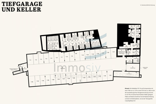 Tiefgarage und Keller - 