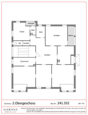 2. Obergeschoss - 