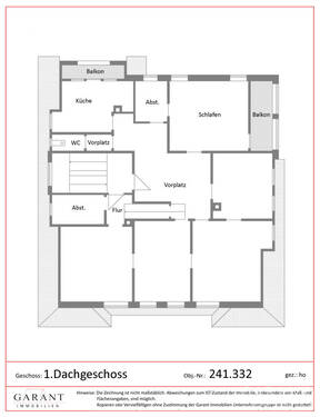 1. Dachgeschoss - 
