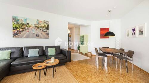 Wohnzimmer 2 - 2 Zimmer Etagenwohnung zum Kaufen in Berlin