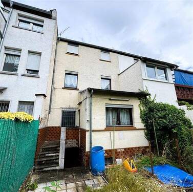 Hausansicht Gartenseite - 6 Zimmer Reihenmittelhaus in Offenbach am Main