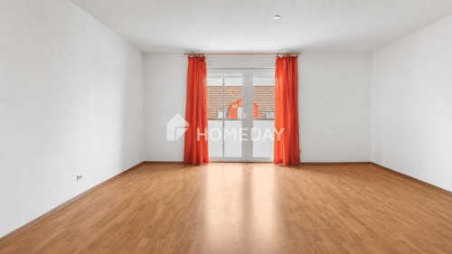 Wohnzimmer 1 ViSta - Vermietete Zwei-Zimmer-Wohnung mit Balkon und Stellplatz