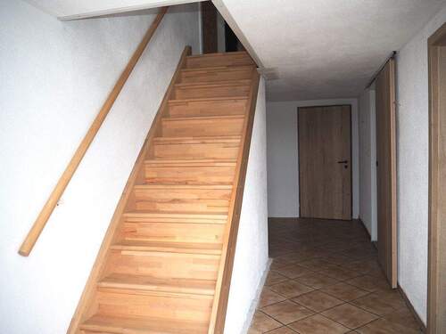 Die Treppe ins OG - 