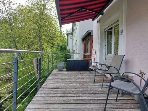 großer Balkon mit Panoramablick - 4 Zimmer Einfamilienhaus zum Kaufen in Rodalben