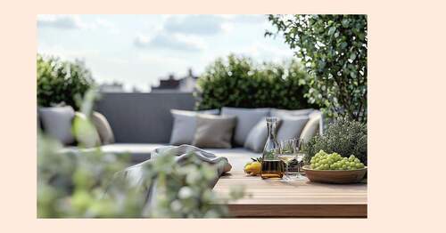 Dachterrasse zum Genießen - #Neubaupenthouse mit Dachterrasse und Aufzug in Erlenstegen#