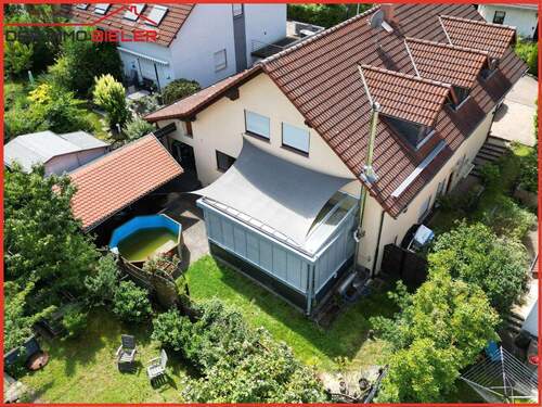 Gartenseite von Oben - 