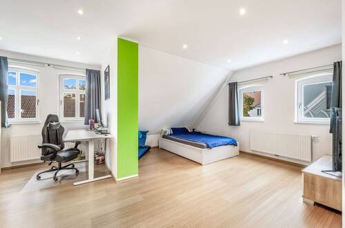 das weitläufige Jugendzimmer - 