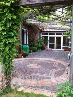 Terrasse, Zierpflaster - 