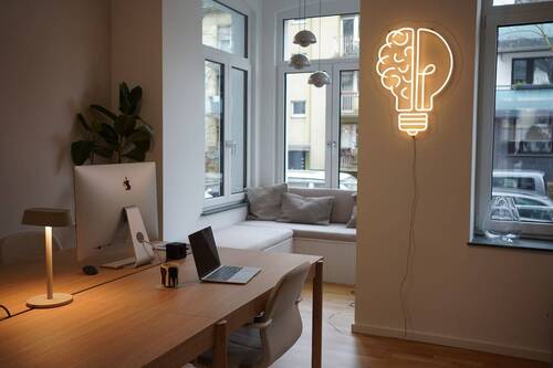 Arbeitsbereich - Schreibtischplatz in kleiner Bürogemeinschaft mieten - All-in-Miete