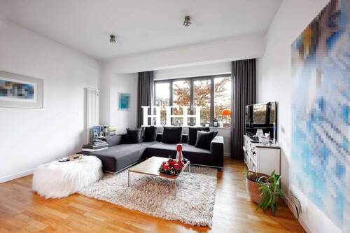 Wohnzimmer - 2 Zimmer Etagenwohnung in Hamburg