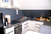 Küche im Dachgeschoss - 