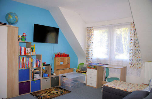 Schlafzimmer im Dachgeschoss - 