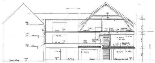 Schnitt Nord Ansicht - 