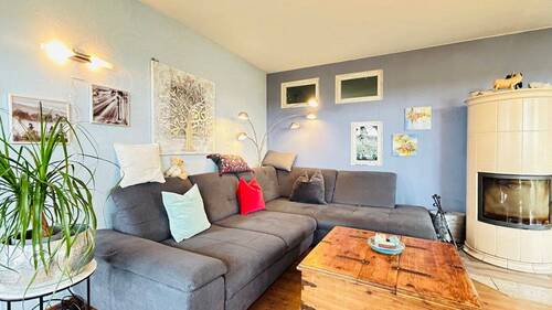 Wohnbereich mit Kamin - 
