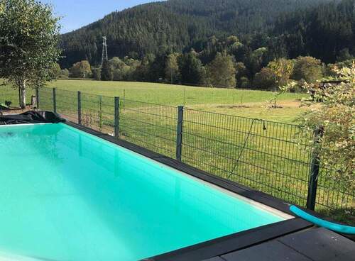 Terrasse Süd mit Pool - 