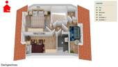 Grundrissvisualisierung, DG - 