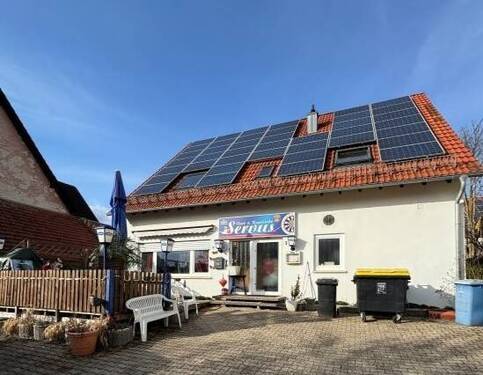 Außenansicht - BW 2741: Kleiner Gastronomiebetrieb mit Kegelbahn und dazugehöriger Pächterwohnung