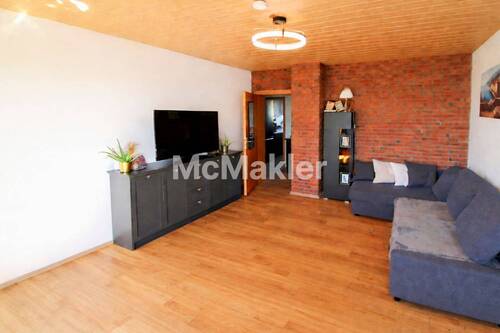 Wohnzimmer - Etagenwohnung mit 64,00 m&sup2; in Oberhausen zum Kaufen