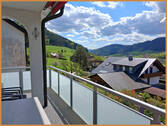 Ausblick vom Balkon - 