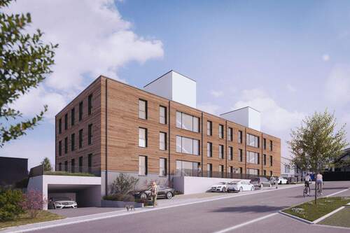 Drei Stockwerke mit Aufzug und Tiefgarage - 4 Zimmer Terrassenwohnung zum Kaufen in Pentling