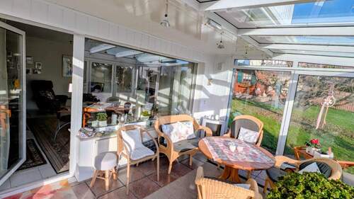 Wintergarten - Zu drei Seiten öffnungsfähig und beheizbar - 