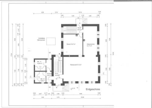 Erdgeschoss - 1 Zimmer Mehrfamilienhaus, Wohnhaus in Dannenfels