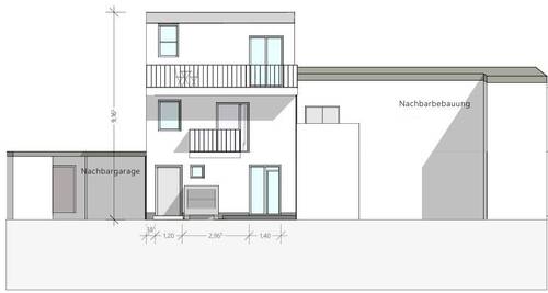 Ansicht vom Hof - 
