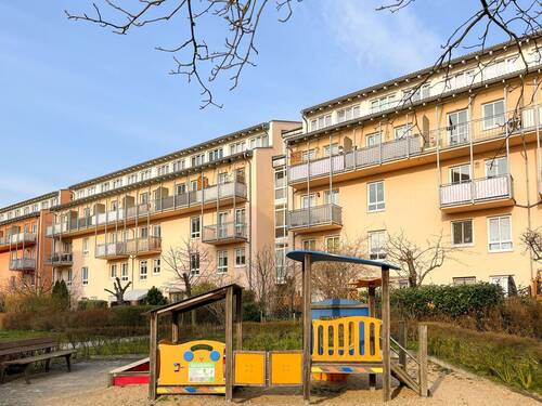 Ansicht vom Spielplatz - 