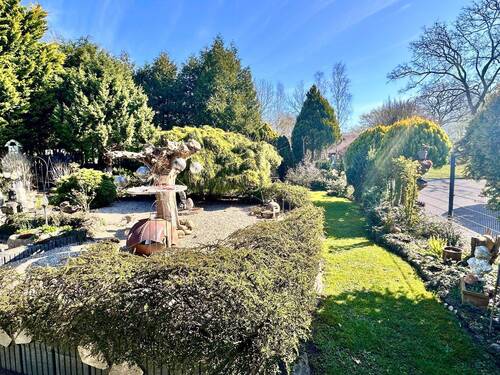 idyllische Gartenanlage - 