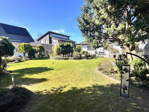 idyllische Gartenanlage - 
