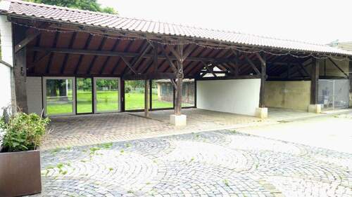 Innenhof ehemaliger Gartenschuppen - 