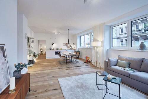 Wohnen mit offener Küche - 