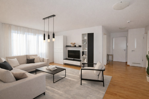 Grosszügiger Wohnbereich - KI Möbel - 