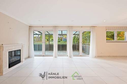 Wohn-Esszimmer - 4 Zimmer Etagenwohnung in Weinsberg