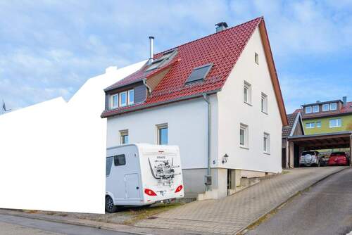 Ansicht - 6 Zimmer Doppelhaushälfte in Pforzheim