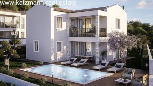 Bild 1 - Neubauprojekt: Mediterranes Refugium in Porec oder auf der gesamten Insel Istrien - Stilvolles 4-Zimmer-Haus mit privatem Pool und modernem Komfort