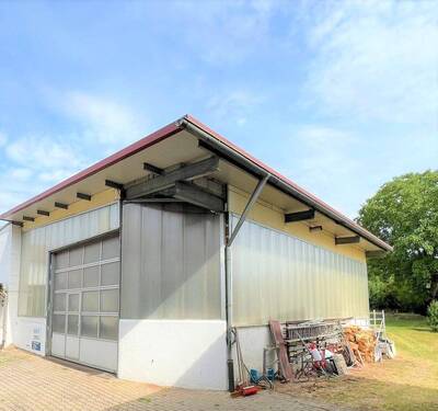 Ansicht - Werkstatt, Garage und großes (Bau) Grundstück in zentraler Lage von Kirchheim zu verkaufen