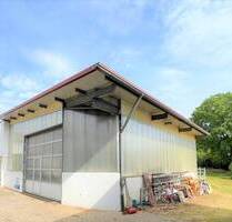 Werkstatt, Garage und großes (Bau) Grundstück in zentraler Lage von Kirchheim zu verkaufen - Kirchheim am Ries