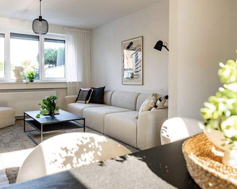 Wohnzimmer - Reihenmittelhaus mit 114,00 m&sup2; in Bremerhaven zum Kaufen