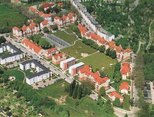 Luftbild - 1 Zimmer Etagenwohnung zur Miete in Gera