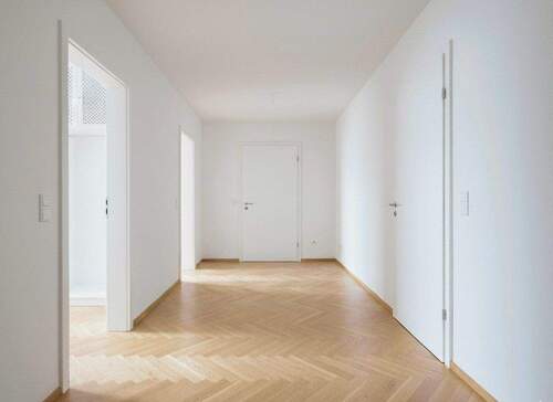 Visualisierter Flur - 3 Zimmer Einfamilienhaus zum Kaufen in Leipzig