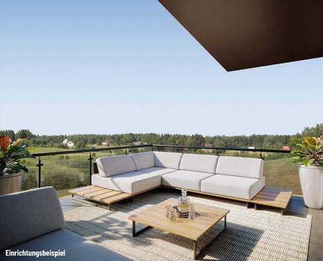Titel07_Balkon - Moderne Neubauwohnung mit traumhafter Dachterrasse - Ihr perfektes Zuhause mit Weitblick!