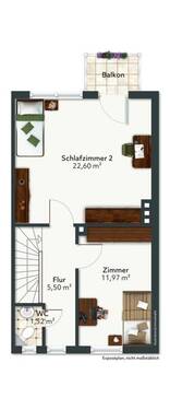 2. Obergeschoss - 