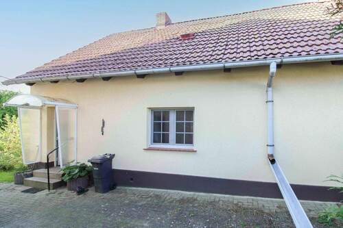 Außenansicht hinten - Doppelhaushälfte mit 70,30 m&sup2; in Hohen Wangelin zum Kaufen